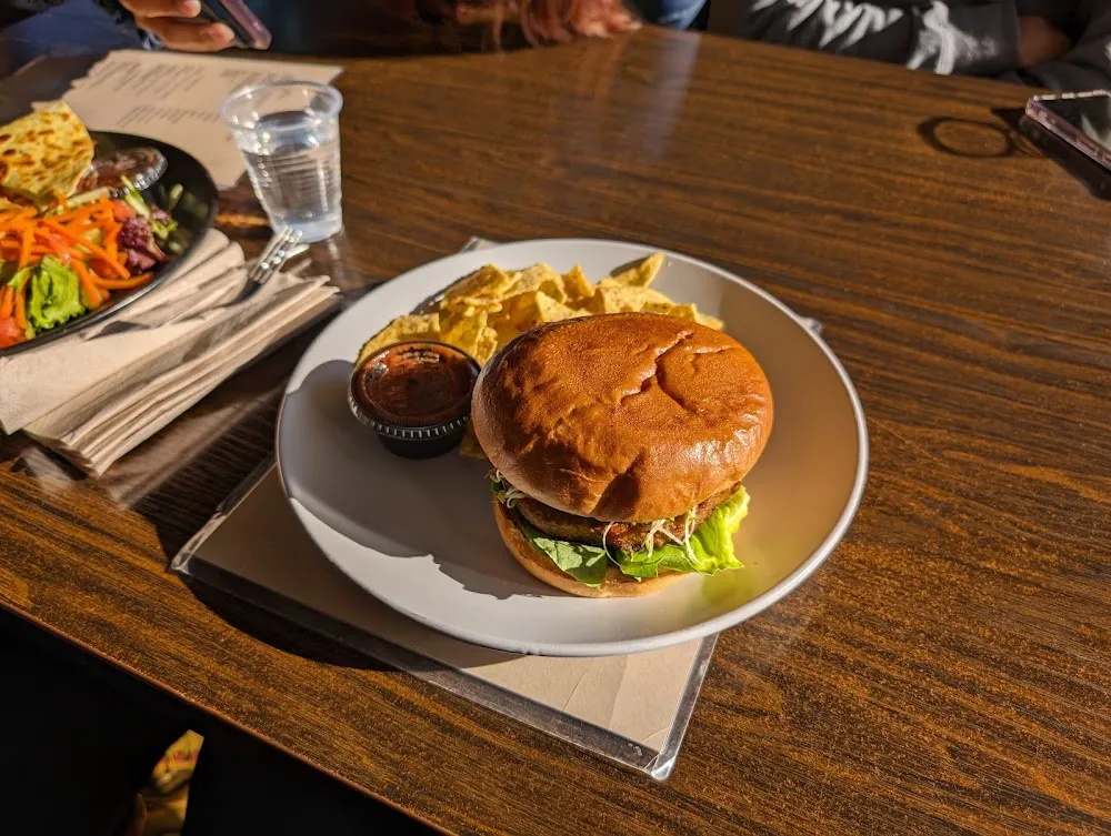 Avocado Sprout Veggie Burger