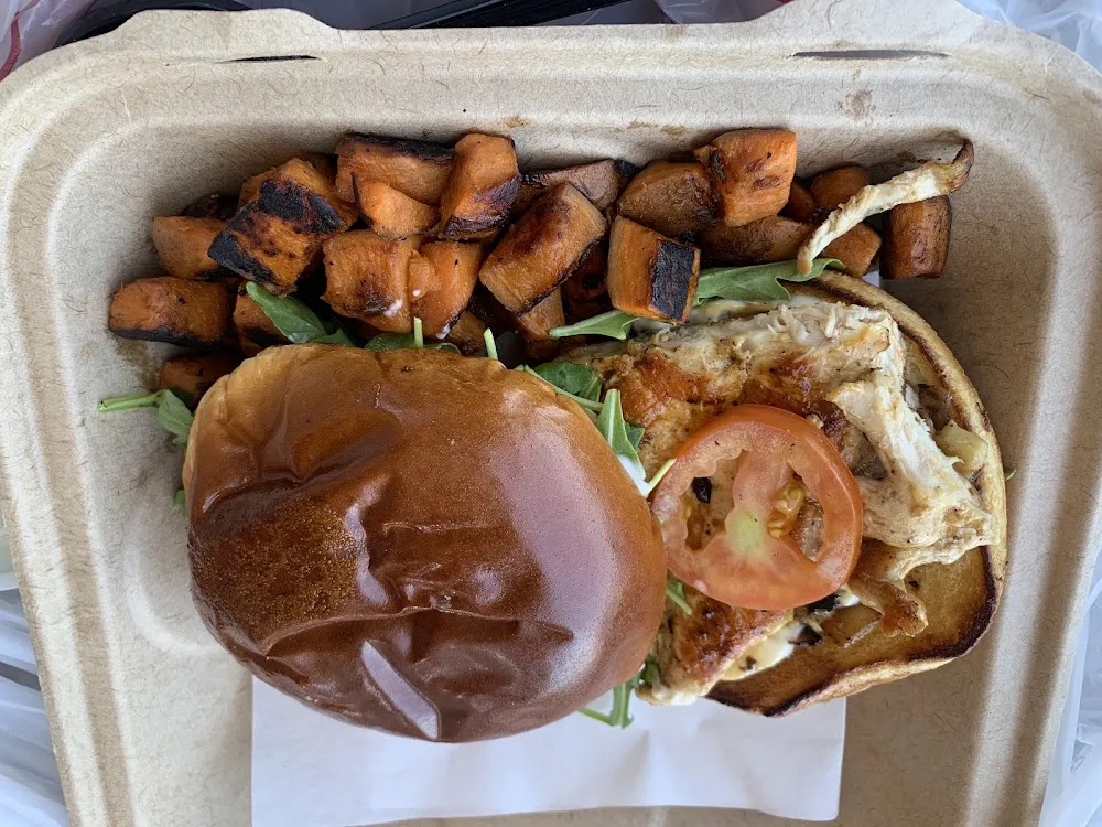 Grilled Artichoke Chicken Sandwich