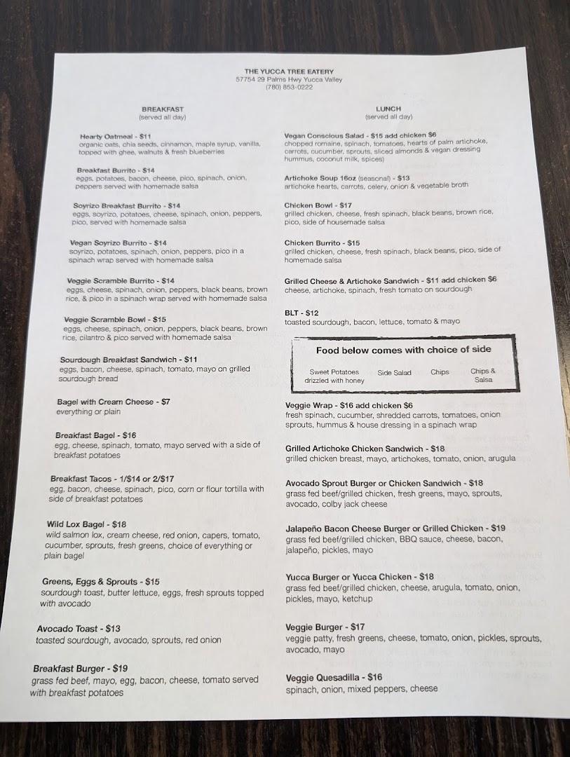 The Yucca Tree Eatery